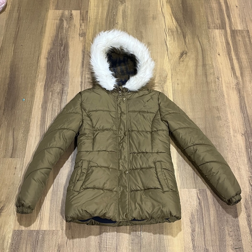 London Fog size L 14-16 girls coat